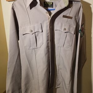 Men's Gray Shirt Jacket by Brixton